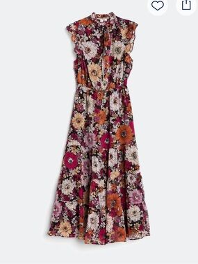 Steve Madden brown floral Maxi Dress size Medium from Stitch Fix